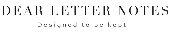 Dear Letter Notes